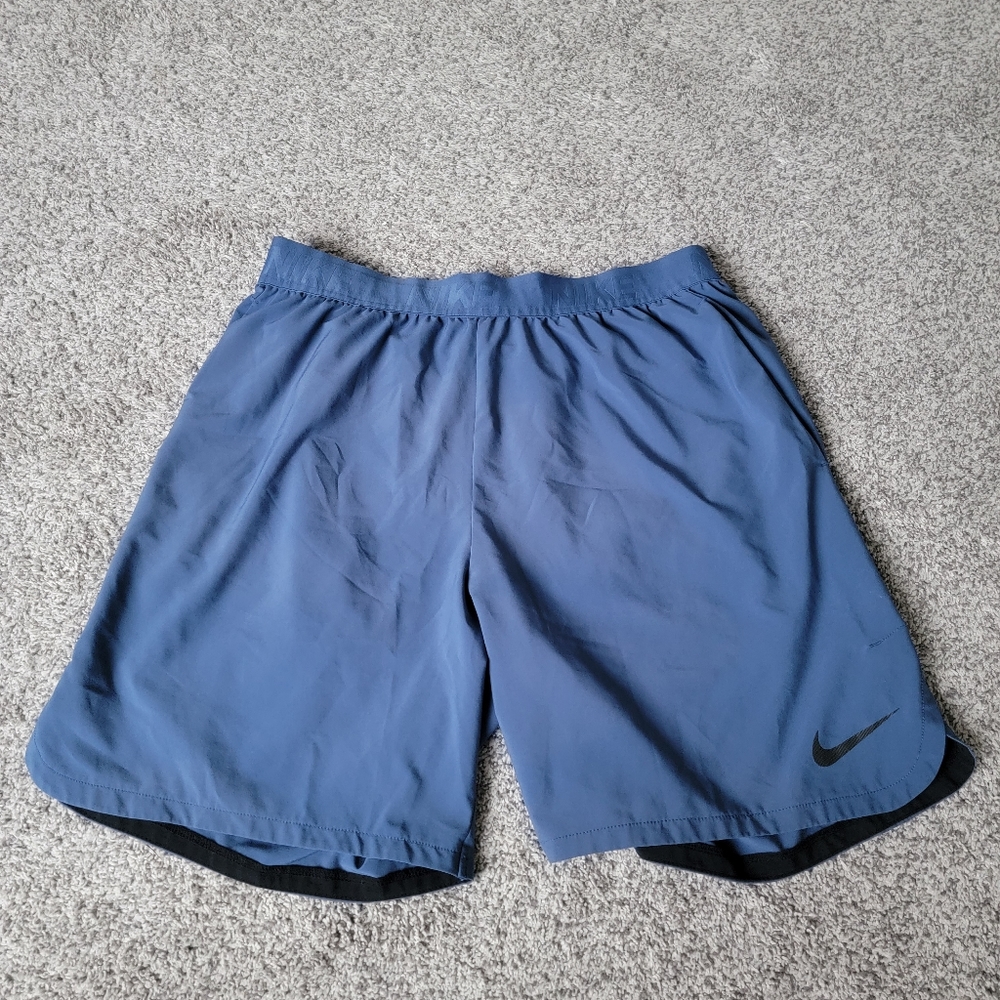 Blue Large Nike Shorts